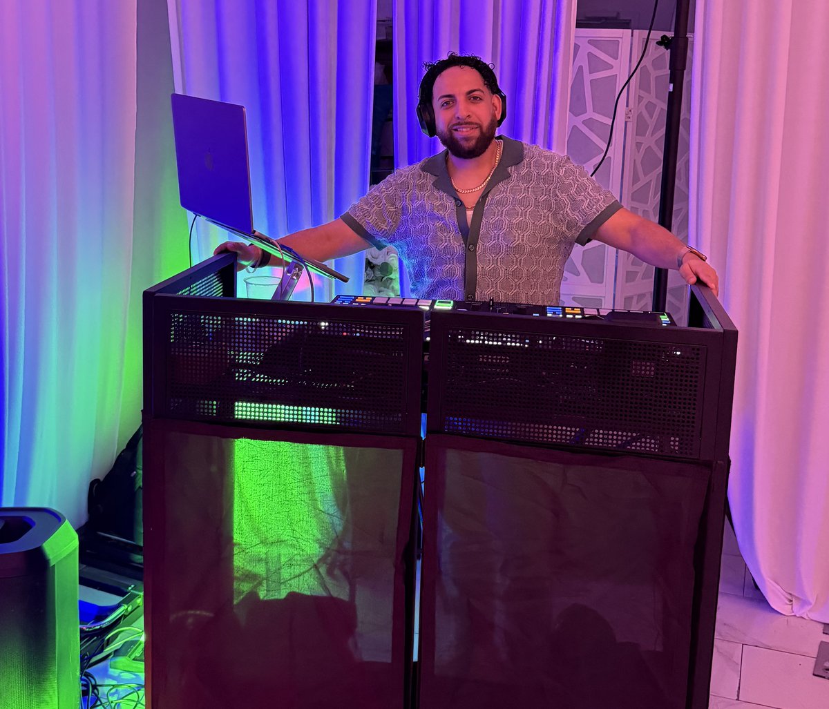 DJ LevSev at a recent birthday party